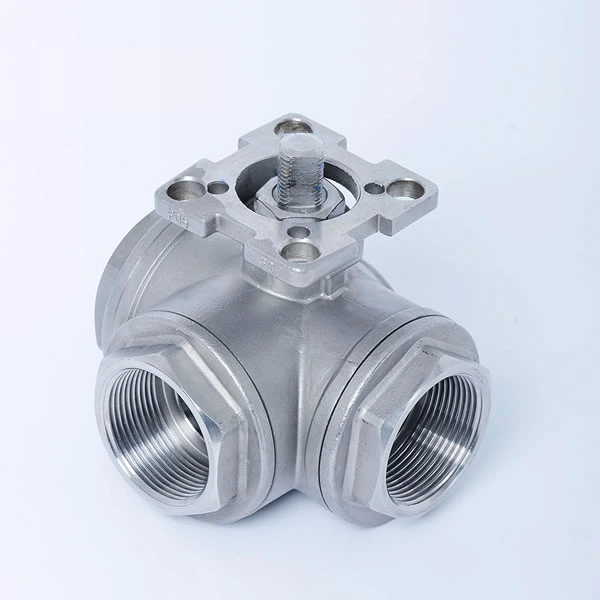 3 Way Flange Ball Valve4