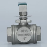 3 Way Float Ball Valve5