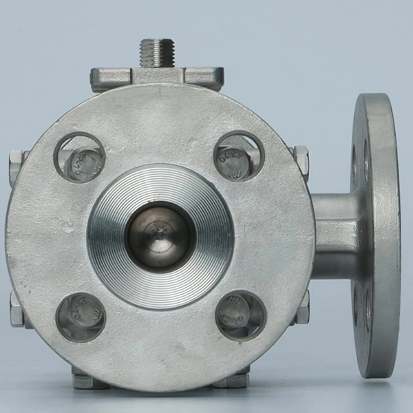 3 Way Manual Flanged Ball Valve4