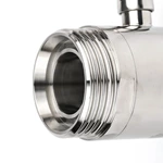 304 316L Stainless Steel Handle Thread Ball Valve Manufacturer2