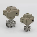 3PC Ball Valve With Electric Actuator