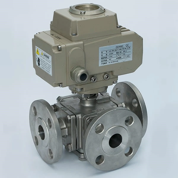 Electric Ball Valve 3 Way Float Ball Valve4