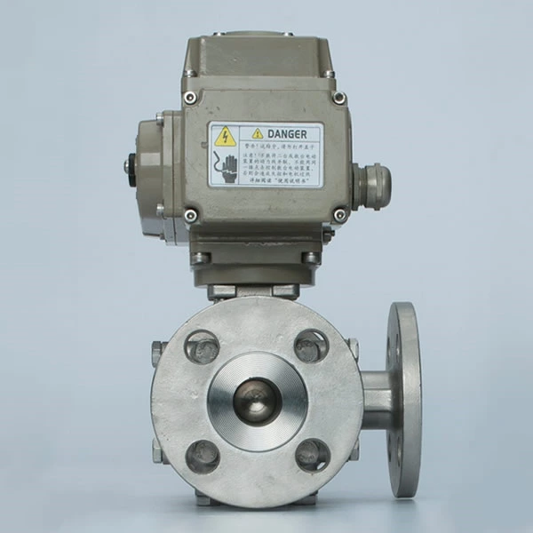 Electric Ball Valve 3 Way Float Ball Valve2