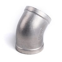 High Quality Stainless Steel 45 Degree Screwed Elbow3