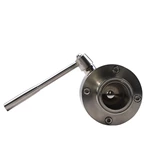 Hygienic Stainless Steel 304 316L Sanitary New Type Manual TrI Clamp 3 PC Ball Valve2