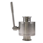Hygienic Stainless Steel 304 316L Sanitary New Type Manual TrI Clamp 3 PC Ball Valve6