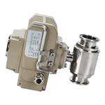 Hygienic Stainless Steel Clamped Electric Actuator Tri Clamped Ball Valve3
