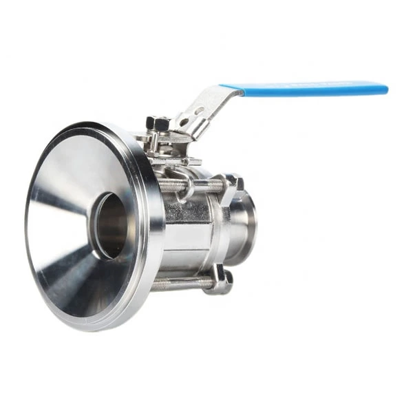 Hygienic Stainless Steel Manual Tank Bottom Valve 5