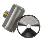 SS 304 Sanitary Pneumatic Operated Bottom 3pcs Body Ball Valve For Food2