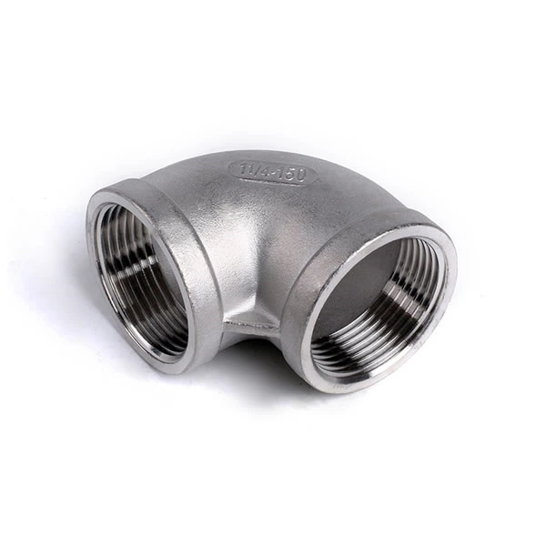 SS304 BSPT Screwed End Elbow with Banded3