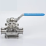 Manual Tri Clamp 3PC Ball