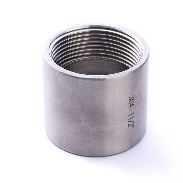 Stainless Steel 304 Female Half Plain Socket with Bsp End