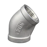 Stainless Steel Female 45 Degree Elbow in Pipe Fittings Series