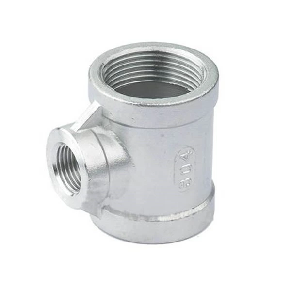 Stainless Steel Female Banded Reducing Tee