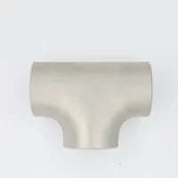 Stainless Steel Seamless Pipe Fitting Straight Tee