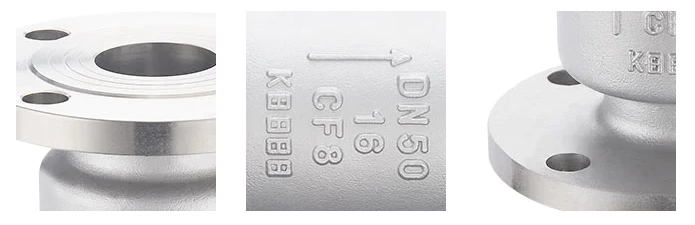 Flanged Check Valve Vertical Stainless Steel Check Valve