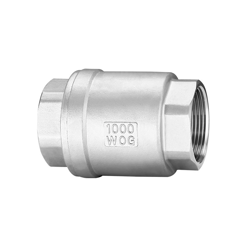 Vertical Lift Ss Check Valve Screw End