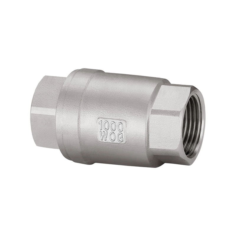 Vertical Lift Ss Check Valve Screw End