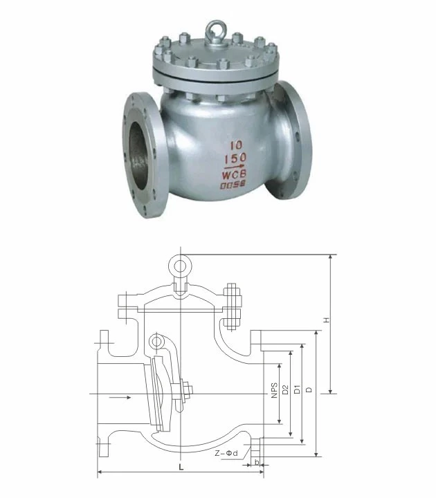 Flanged Check Valve Ss Check Valve