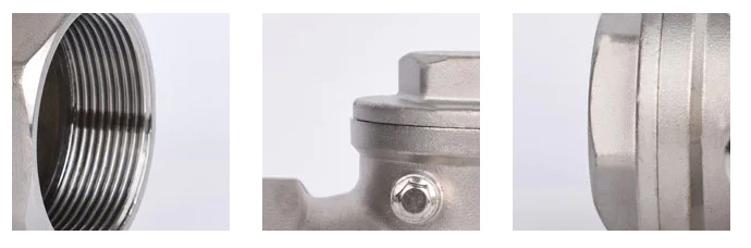 Horizontal Stainless Check Valve Screw End H14W-16P