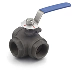 Carbon Steel Three Way Ball Valve