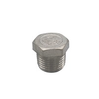 Stainless steel hex plug casting