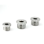 Stainless steel hexagon flange plug