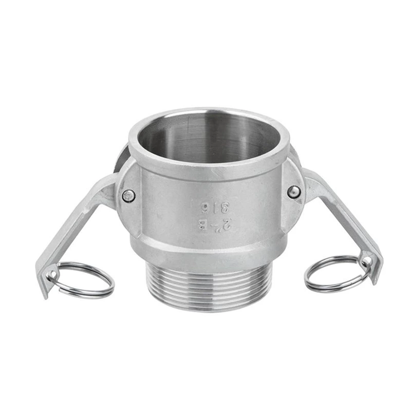 Camlock Couplings Type B Stainless Steel NPT