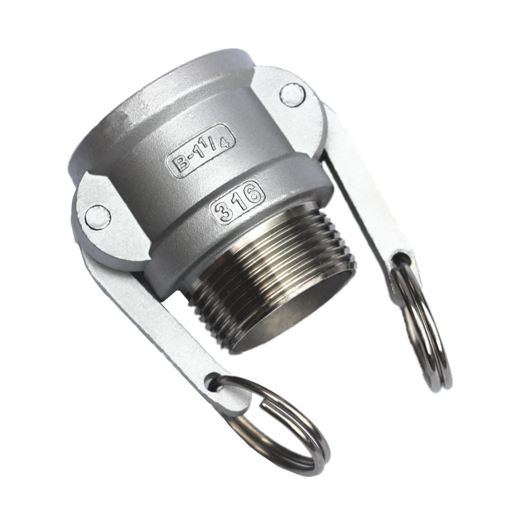 Type B quick coupling stainless steel 304 BSP NPT