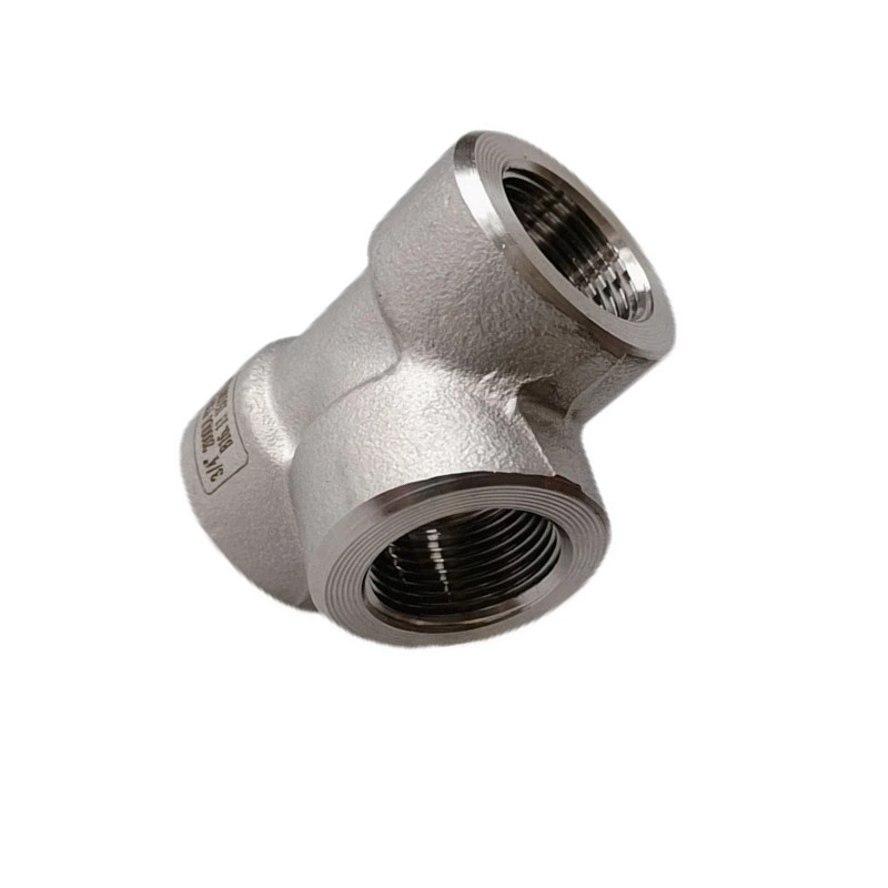 Stainless steel forging tee high pressure