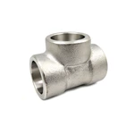 Weld Socket Tee Stainless Steel 3000 LB