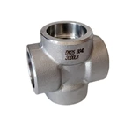 Stainless steel socket weld cross high pressure